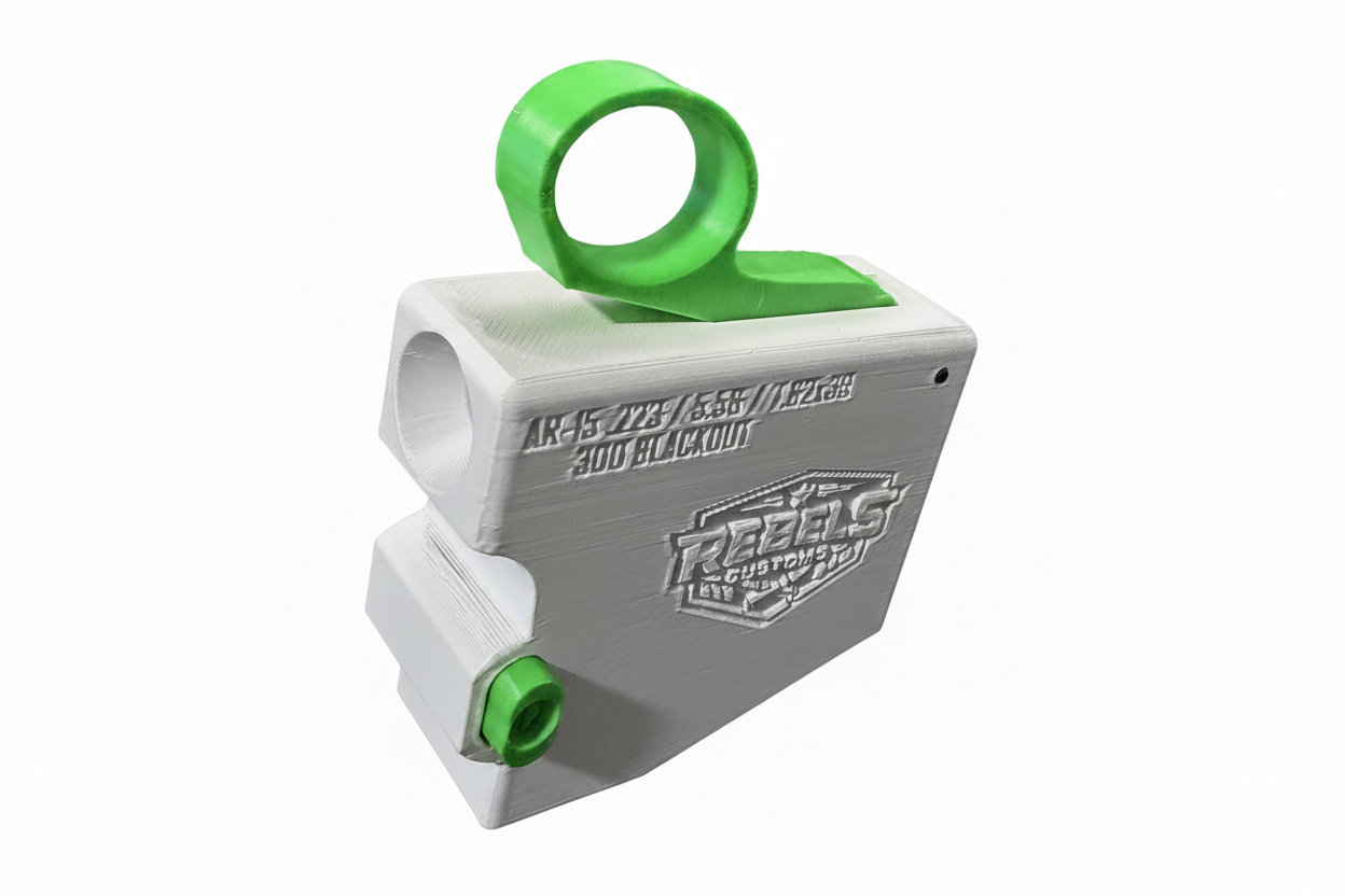 Gray Bright Green Loader
